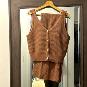 Knit two piece